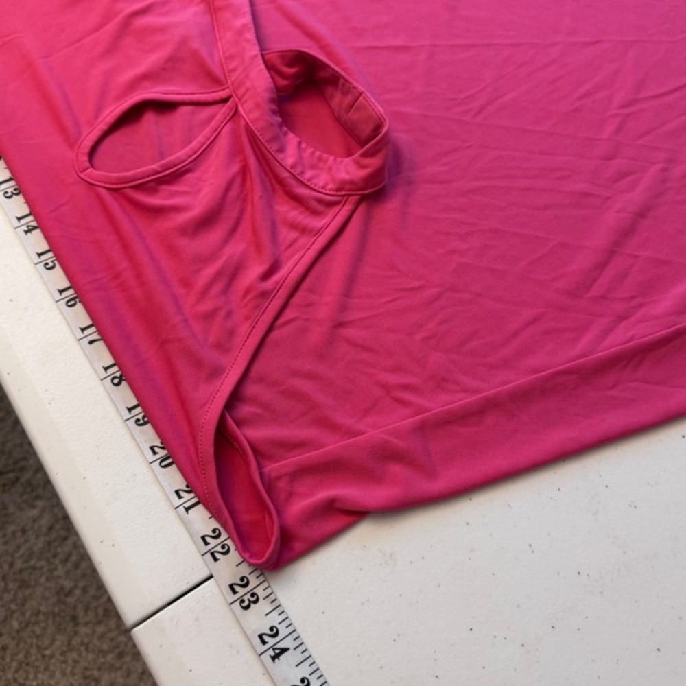 Torrid Pink Halter Neck Keyhole Back Sleeveless Top Blouse Womens‎ Plus Size 1 - Picture 7 of 9